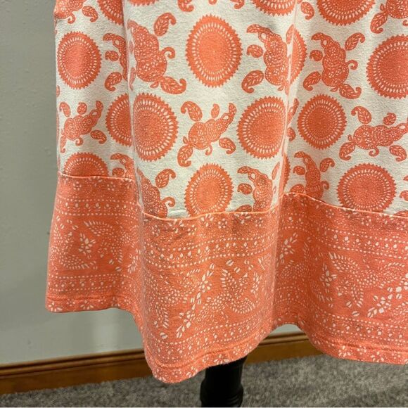 Liz Claiborne paisley print a-line long sleeve Dress size large - Picture 5 of 12